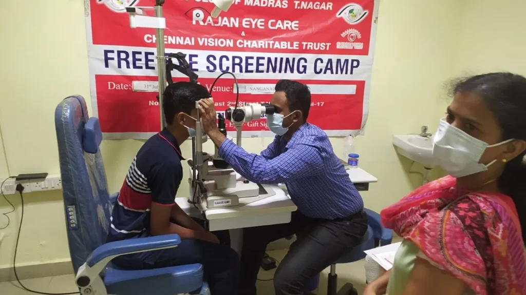 Free Eye Camp on 31.07.2022